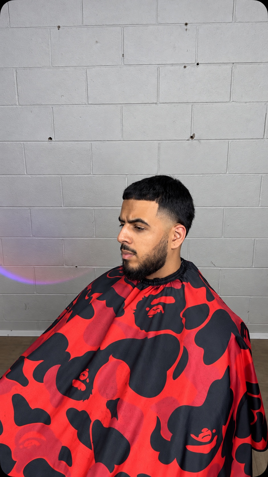 Fresh fade finished by Zion at South East Chop Shop